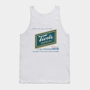 Tivoli Gardens Beer Retro Defunct Breweriana Tank Top